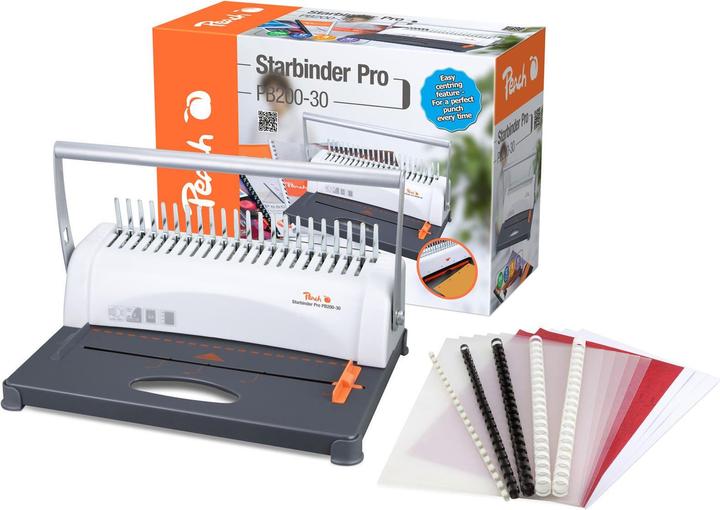 Actual product image Peach Star Binder Pro (Comb binding)