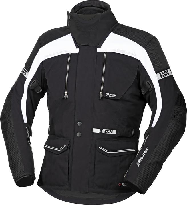 Actual product image iXS Tour jacket Traveller-ST black-white L (Men, Women, L)