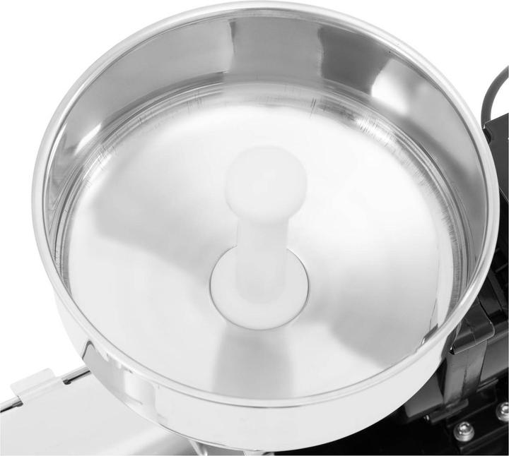 Produktbild Royal Catering Elektrische Tomatenpresse Profientsafter Passiergerät Edelstahl 450 W 80 U/min (EU-Stecker)