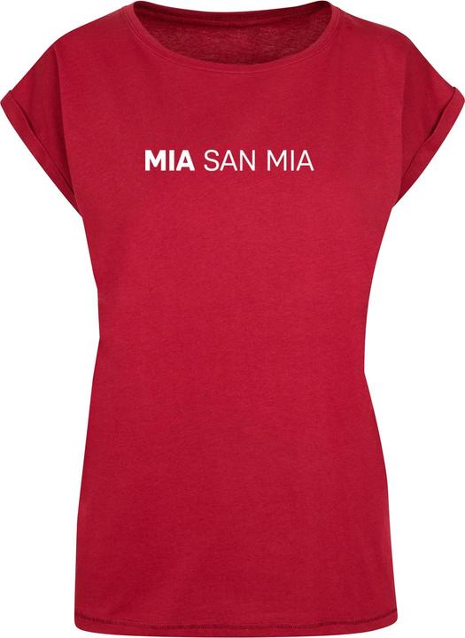 FC Bayern München Ladies Mia San Mia B/W Extended Shoulder Tee - 115371
