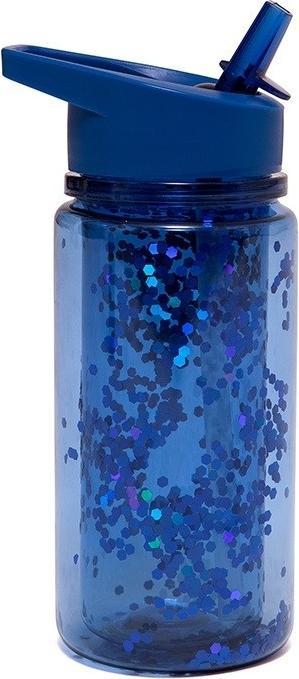 Image du produit Petit Monkey Gourde avec paillettes, Night Blue (0.35 l)