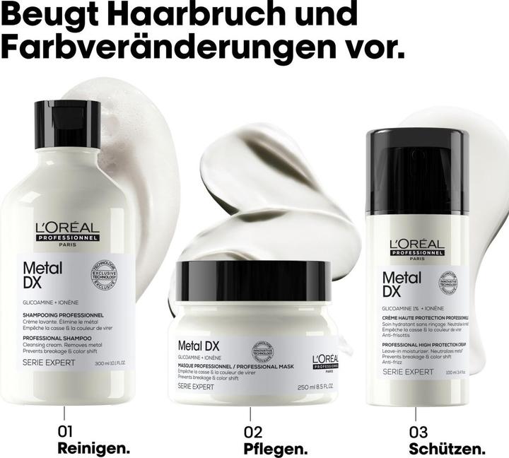 Image du produit L'Oréal Professionnel Crème haute protection Metal DX (100 ml)