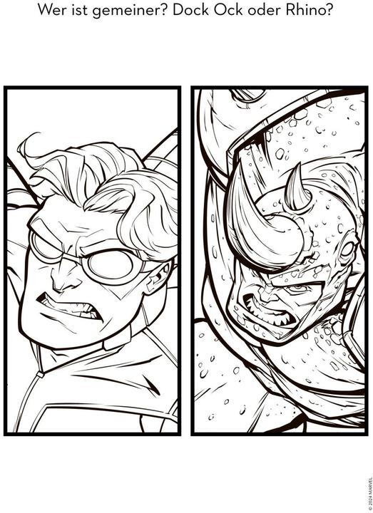 Actual product image Spider-Man: Superhero colouring fun