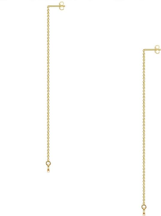 Actual product image Glanzstücke München Ladies Circle Sterling Silver Yellow Gold - 31410 (Sterling Silver)