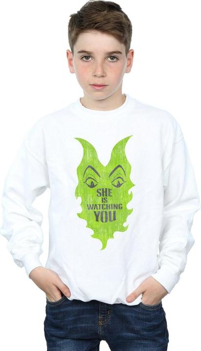Image du produit Disney - Sweat THE DESCENDANTS MALEFICENT SHE IS WATCHING - Garçon (116)