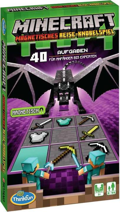 Actual product image Thinkfun Minecraft- The magnetic travel game (German)