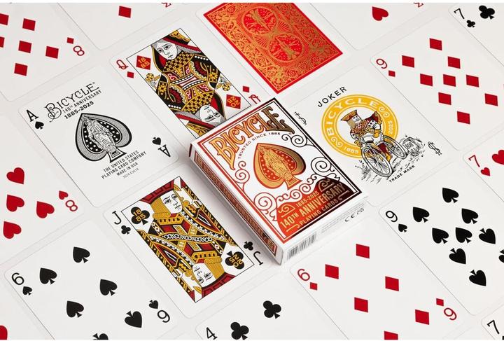 Image du produit Cartamundi Bicycle® 140th Anniversary (Anglais, Italien, Français, Allemand)