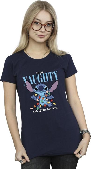 Immagine prodotto Disney Lilo & Stitch Naughty & Nice Maglietta Donna (XL)