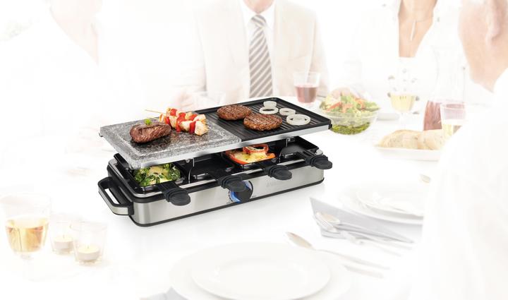 Actual product image Princess Raclette 8 Stone and Grill Deluxe