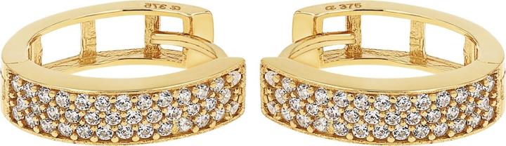 Produktbild Amor Ohrschmuck für Damen, Gold 375, Zirkonia synth. (Gold 375, 9 ct)
