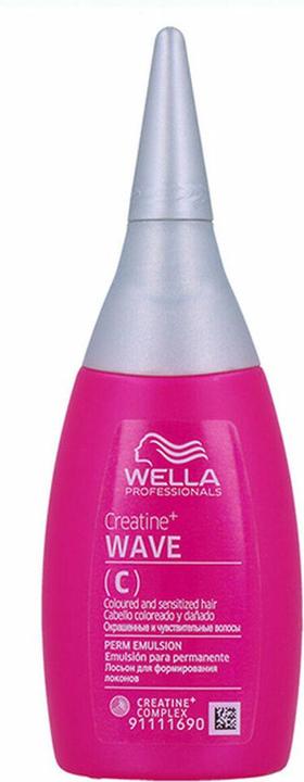 Wella Professionals Creatine Wave C Permanent Emulsion for Curls 75 ml (Haargel, 75 ml)