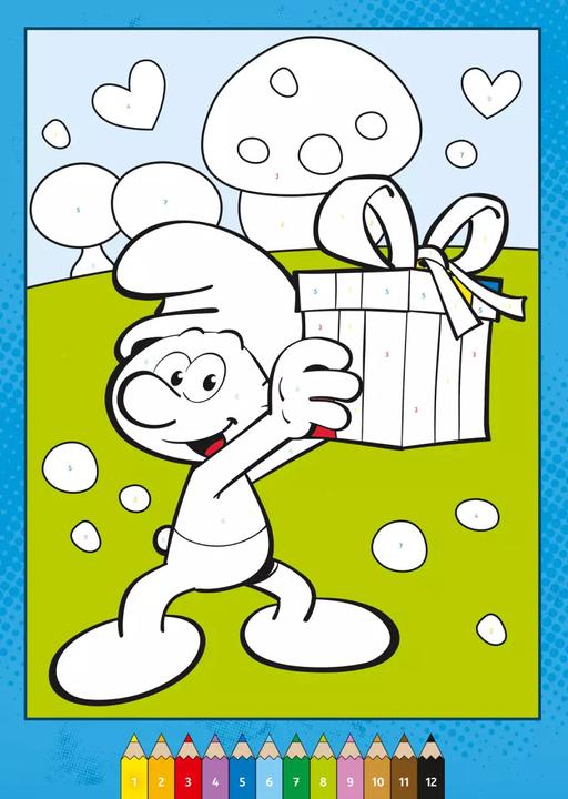 Immagine prodotto Ravensburger I Puffi: dipingere con i numeri a partire da 5