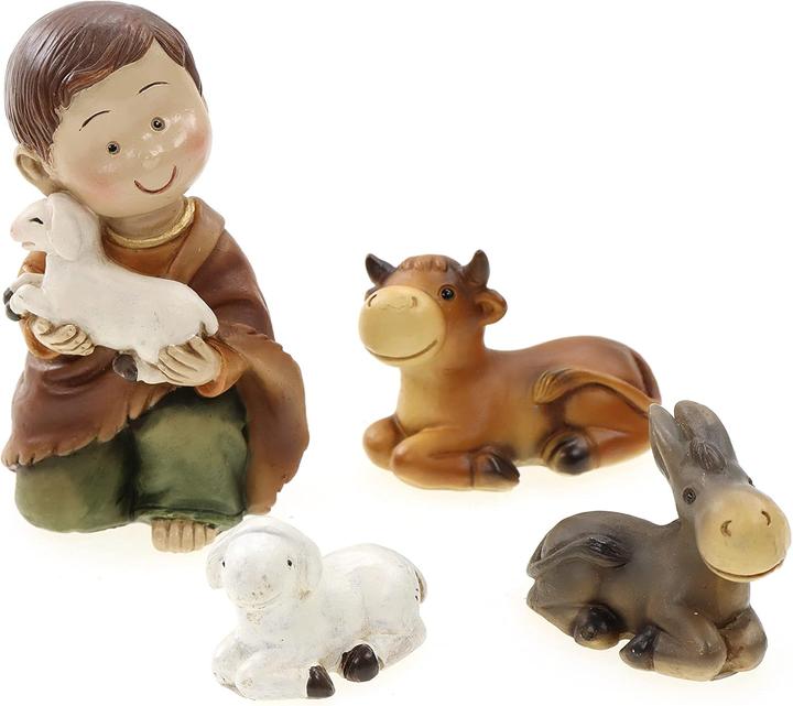 Actual product image Ellug 11-piece mini nativity set