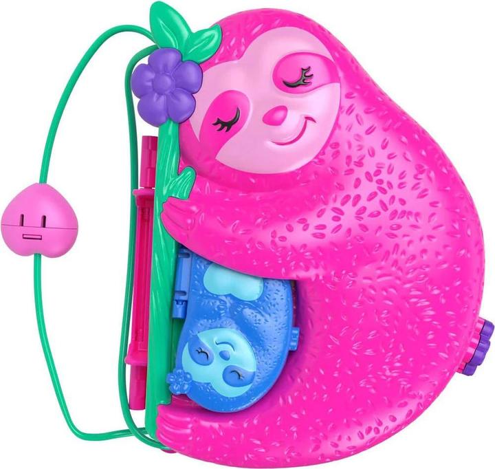 Productafbeelding Polly Pocket Luiaard Familie 2-in-1 Compact Tasje