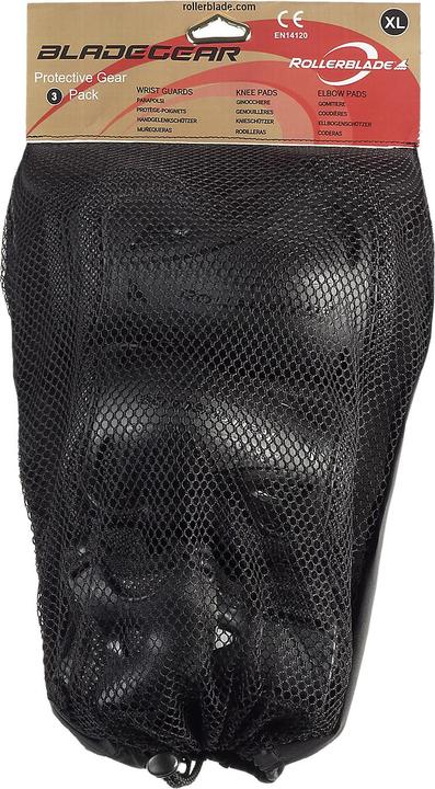Actual product image Rollerblade Skate Gear Pack (S, Elbow protectors, Wrist protectors, Knee pad, Unique specimen)