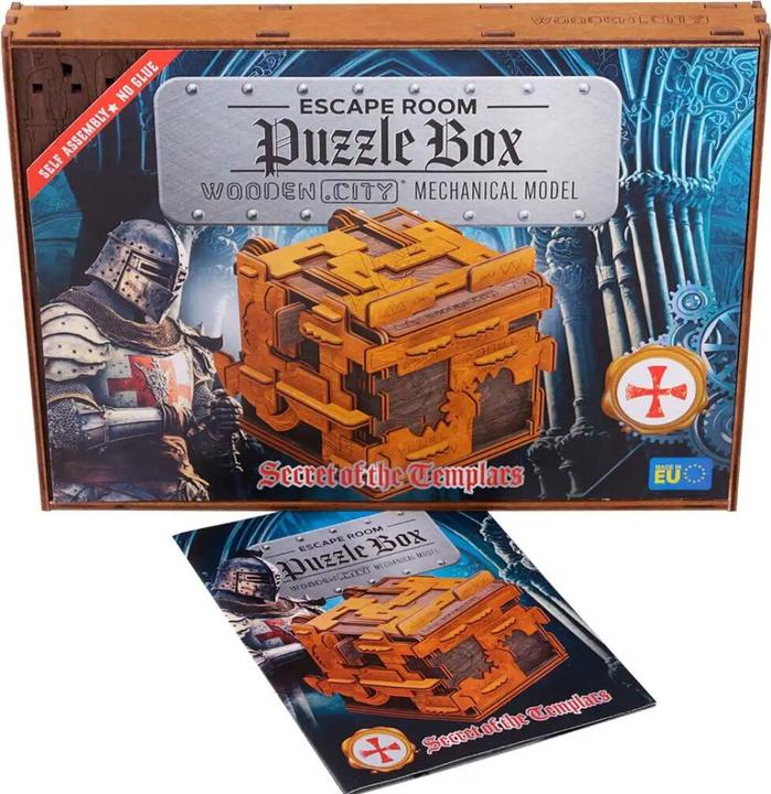 WoodenCity WOODEN CITY 3D Holzpuzzle Escape Room: 149 Puzzle Box (149 pezzi)