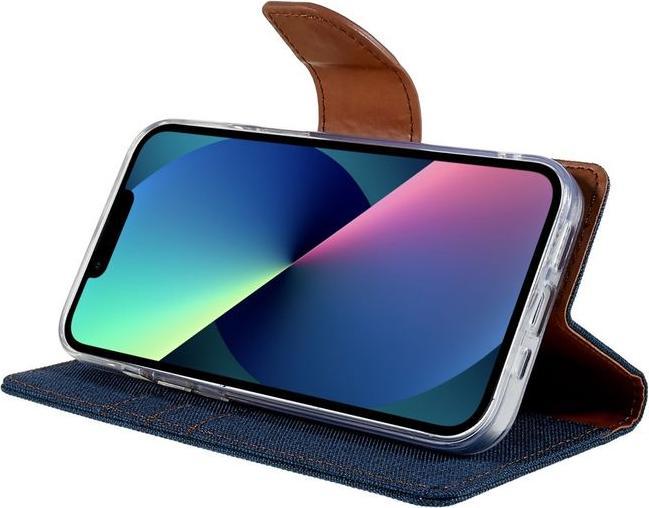 Actual product image Goospery Canvas Diary Series (Apple iPhone 14 Plus)