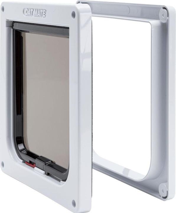 Actual product image Cat Mate lockable cat flap white (Manual cat flap)