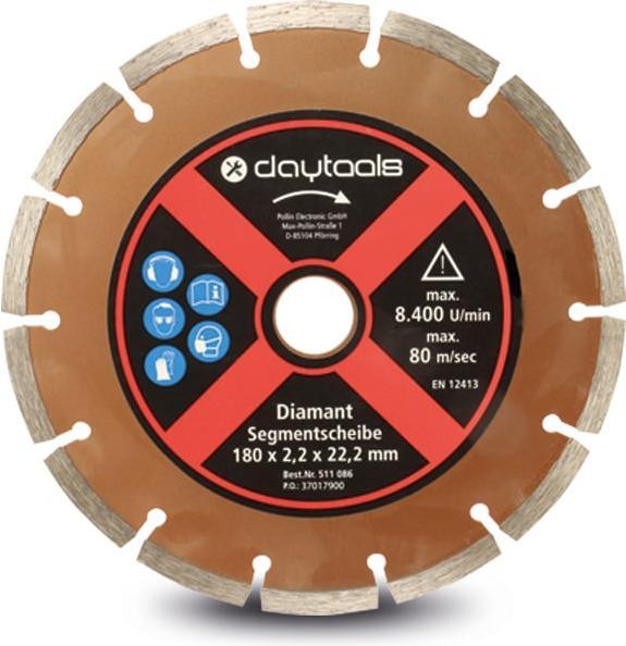 Produktbild Daytools Diamant-Trennscheibe, 180 mm