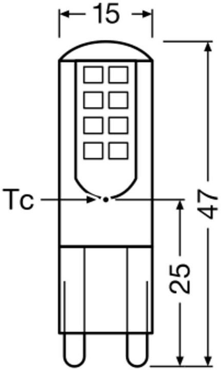 Image du produit Osram Pin (G9, 2.60 W, 320 lm, 1 x, E)