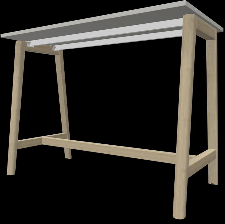 Actual product image Narbutas Nova Wood high table (140 x 70 x 105 cm)
