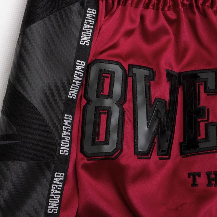 Produktbild 8Weapons 8 WEAPONS Muay Thai Shorts Carbon - Red Dawn XXL (L)