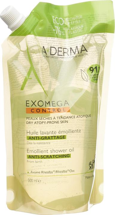 A-Derma EXOMEGA CONTROL Reinigungsöl Refill Öl (Reinigungslotion, 500 ml)