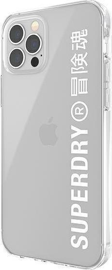 Produktbild Superdry Hülle Clear Case transparent mit Logoaufdruck (Apple iPhone 12 Pro Max)