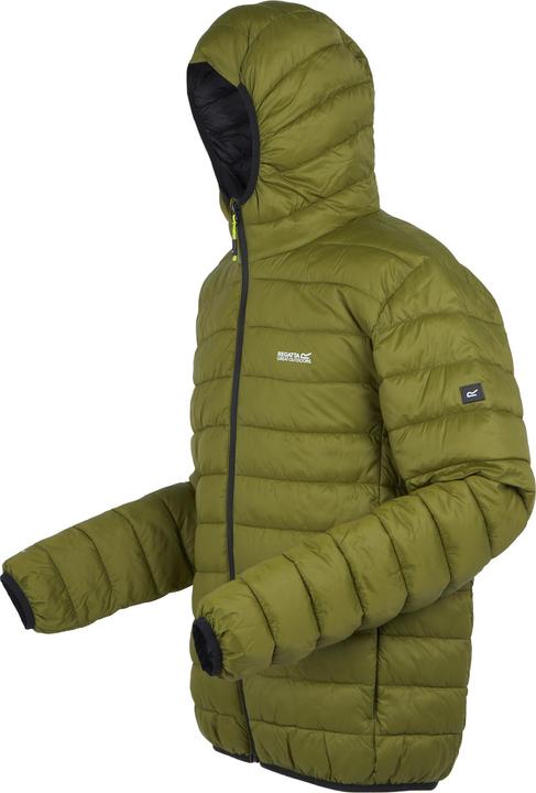 Actual product image Regatta Mens Marizion Baffled Hooded Padded Jacket (S)