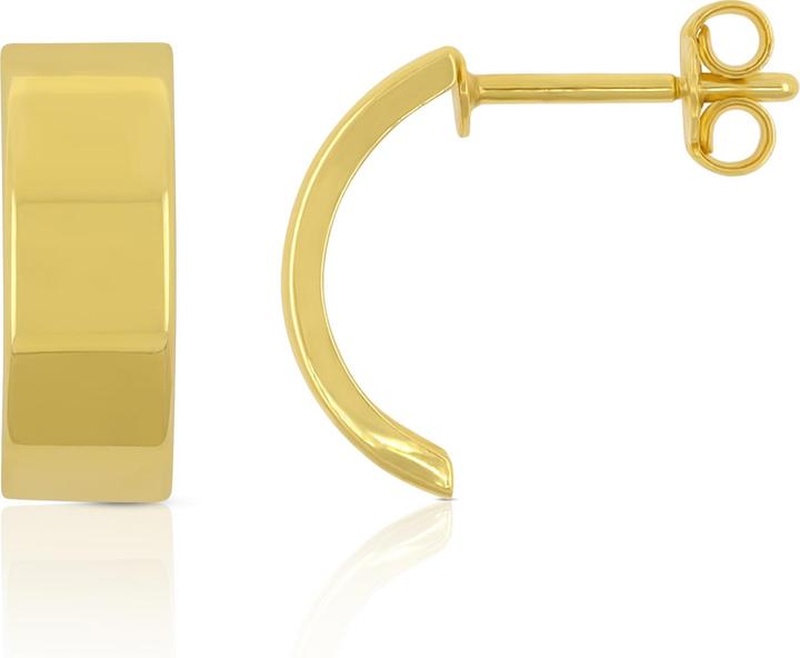 Immagine prodotto Muau Orecchini a perno (Argento, Oro bianco, Giallo oro)