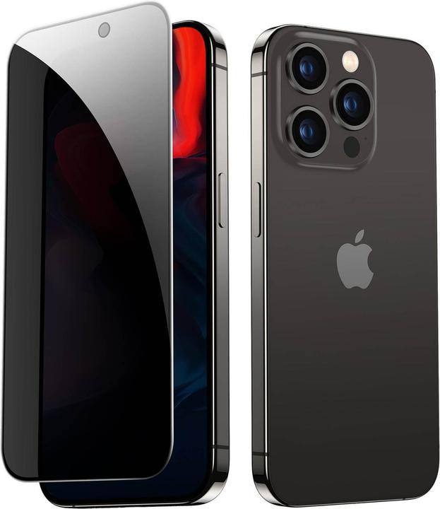 Actual product image ESR Tempered glass privacy screen protector (1 Piece, Apple iPhone 15 Pro Max)