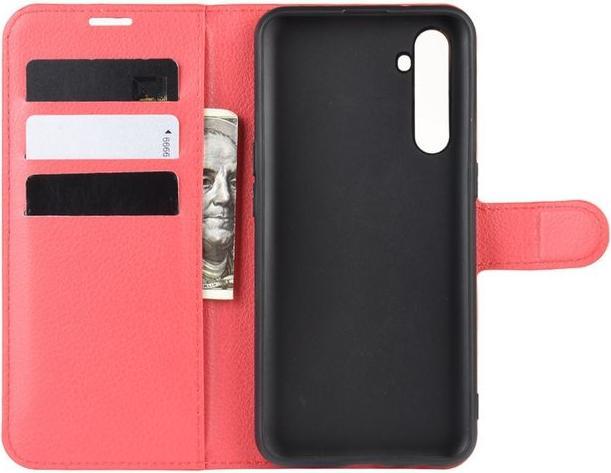 Produktbild MU Classic Litchi Leder Bookcover Series (Realme XT, Realme X2)