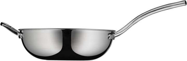 Produktbild WMF Wok Wokpfanne 28cm Metalldeckel Multiply Induktion Edelstahl unbeschichtet (28 cm, Wok Pfanne, Edelstahl)