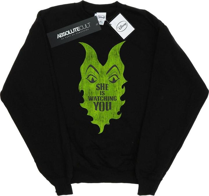 Image du produit Disney - Sweat THE DESCENDANTS MALEFICENT SHE IS WATCHING - Fille (140, 146)