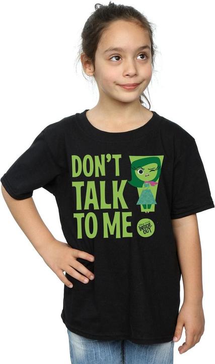 Actual product image Universal Textiles Girls Don't Talk To Me Cotton T-Shirt (116)