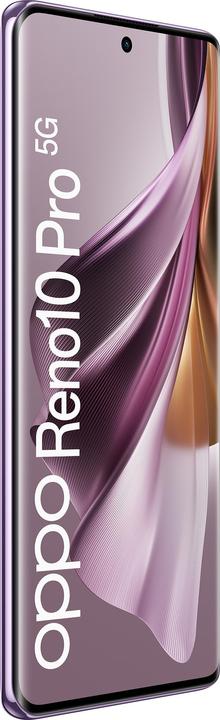 Actual product image OPPO Reno 10 Pro (256 GB, Glossy Purple, 6.70", Dual SIM, 50 Mpx, 5G)