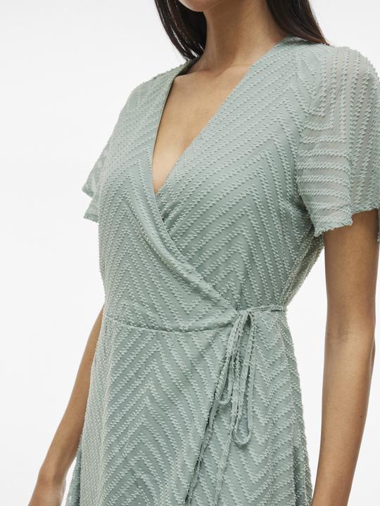 Actual product image Vila Petite - Midi wrap dress (44)