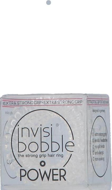 Produktbild Invisibobble Haarbinder Power crystal clear 3 Stk (Haargummi)