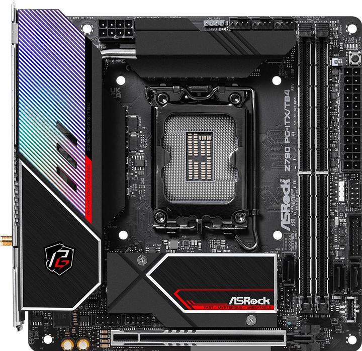 Actual product image AsRock Z790 Phantom Gaming ITX/TB4 (LGA 1700, Intel Z790, Mini-ITX)