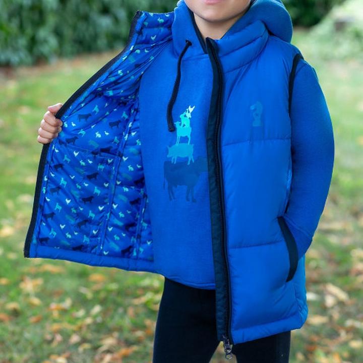 Actual product image Little Knight Farm Collection Riding Vest Padded (128)