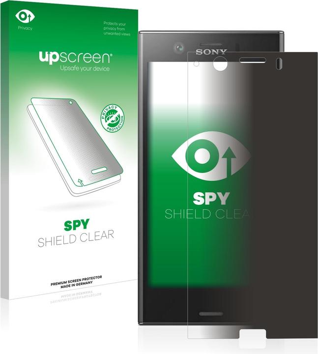 Actual product image upscreen Spy Shield Privacy Protector (1 Piece, Sony Xperia XZ1 Compact)