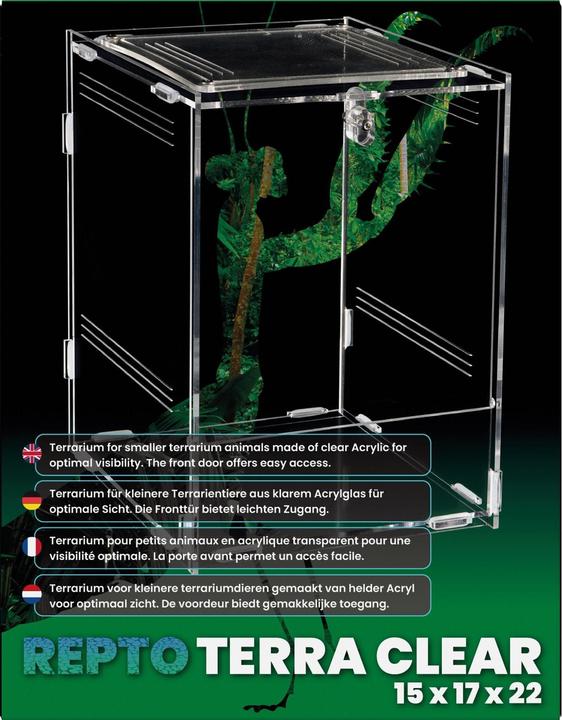Immagine prodotto Repto Plant Terrario in plexiglass, 15 x 17 x 22 cm