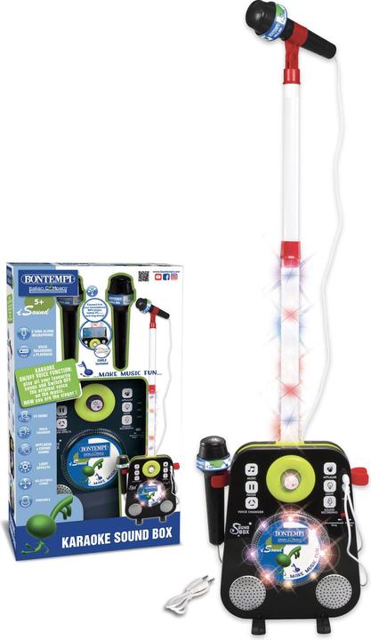 Actual product image Bontempi speaker with 2 microphones