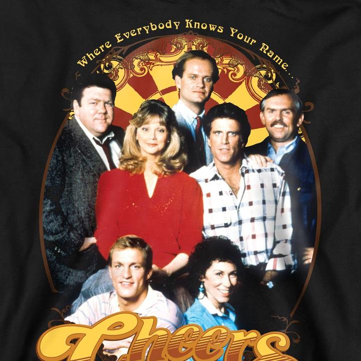 Actual product image Cheers Unisex Adult Group Shot Sweatshirt (L)