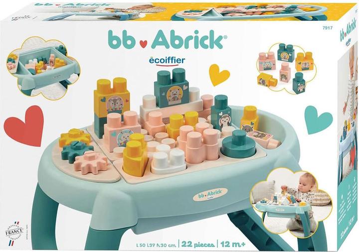 Image du produit Abrick Table d'activités First avec blocs