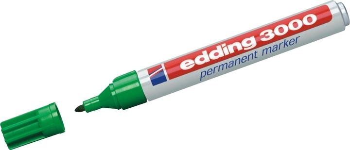 Image du produit Edding Marqueur permanent 3000 (Vert, 1.50 mm, 1 x)