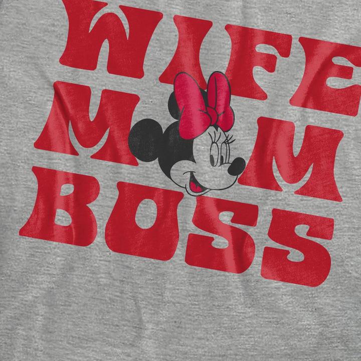 Produktbild Minnie Mouse Wife Mom Boss TShirt (XL)