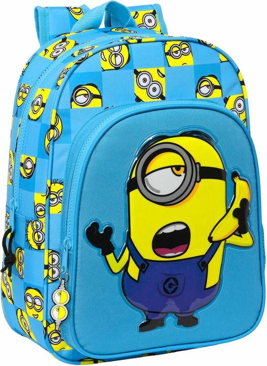 Minions Schulrucksack Minionstatic Blau (26 x 34 x 11 cm)