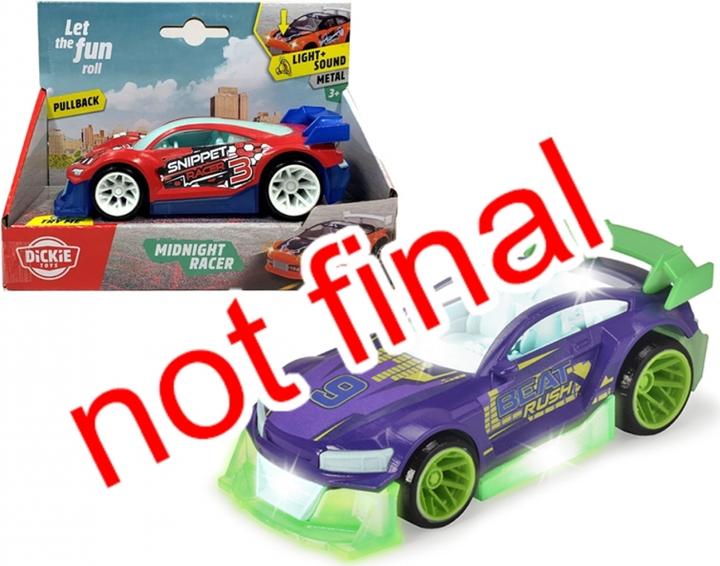 Actual product image Dickie Midnight Racer, 2-sort.