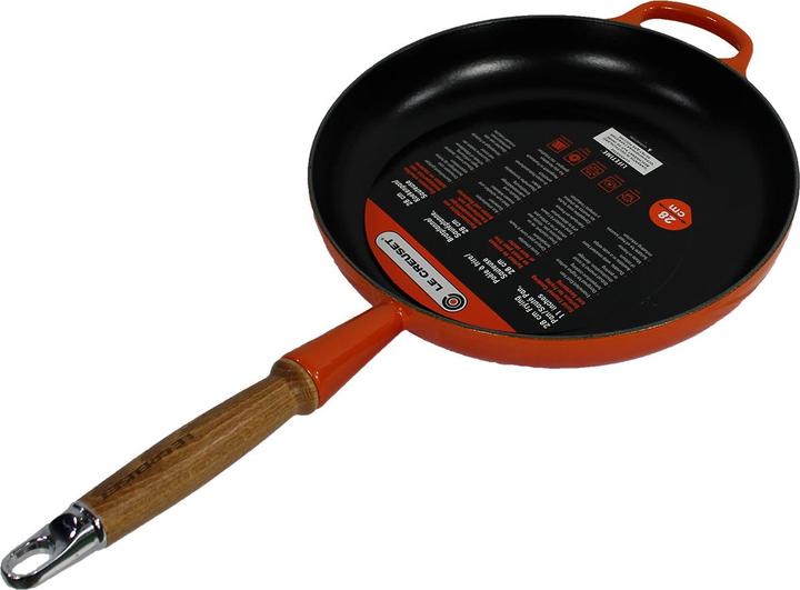 Image du produit Le Creuset Poêle à frire en fonte SIGNATURE Ø 28cm (28 cm, Poêle à frire, Fonte)